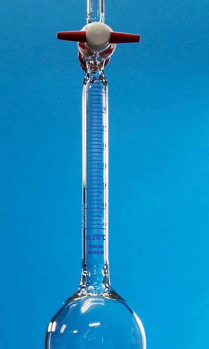 Bireta za određivanje CO2 s PTFE pipcem