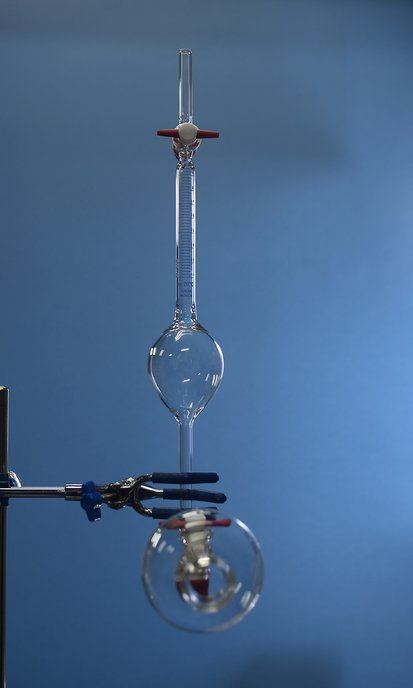 Bireta za određivanje CO2 s PTFE pipcem