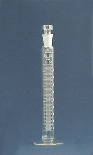 Mixing cylinders, with NB stopper, plastic stopper