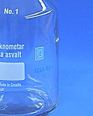 Piknometar za asvalt, borosilikatno staklo